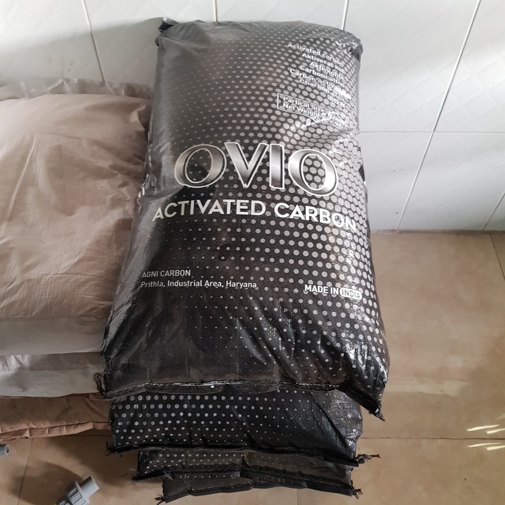 10 kg than hoạt tính Ấn Độ khử mùi và lọc nước