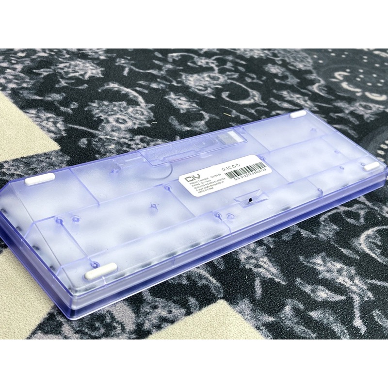 Bộ kit bàn phím cơ CIY Tester68 Bluetooth 5.0 & không dây 2.4G vỏ Tím Smoke