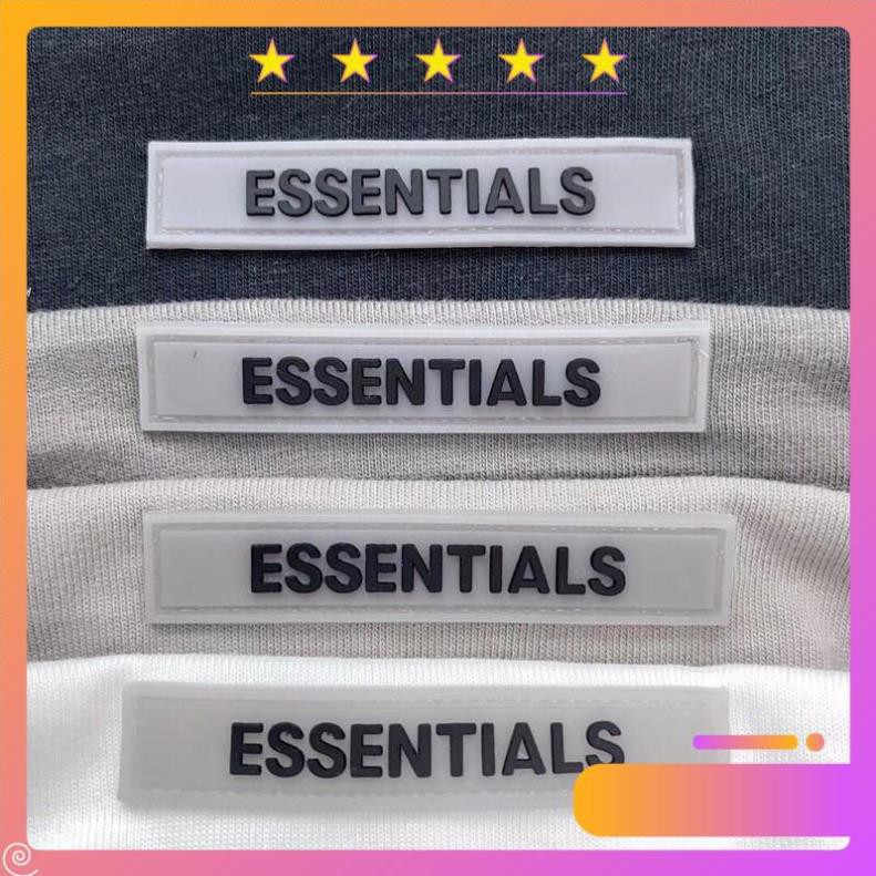 ⚡️ - Áo polo FOG ESSENTIALS ss20 Black full tag túi, áo polo fear of god lỗi 1 đổi 1