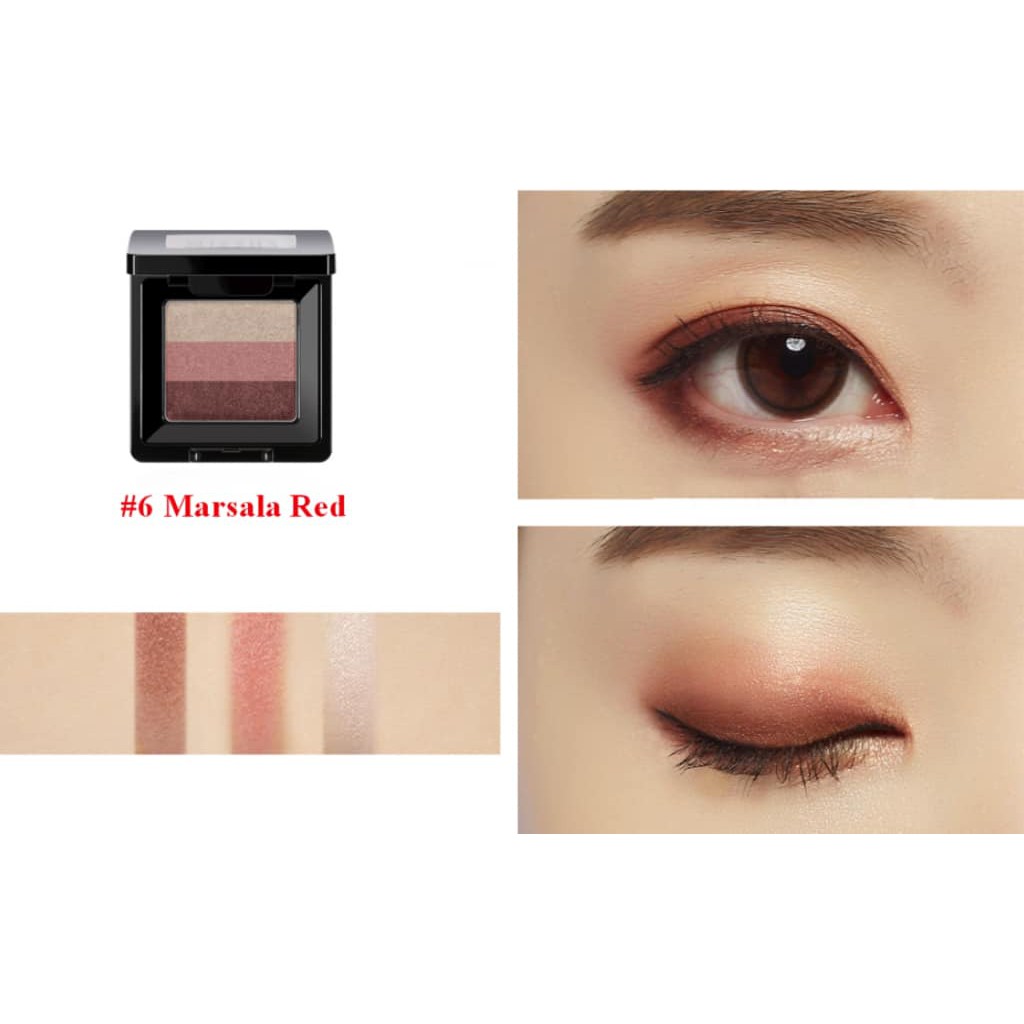 Phấn Mắt 3 Màu Missha The Style Triple Perfection Shadow.