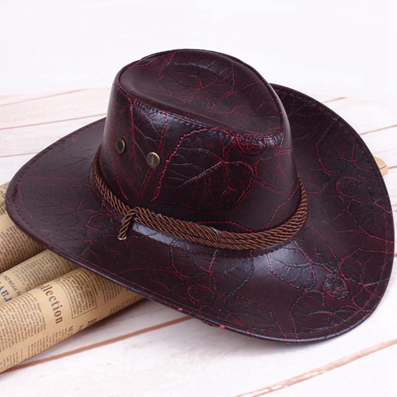 Mũ cao bồi bằng da hóa trang Red Dead Redemption 2 Rdr2 Arthur Morgan | BigBuy360 - bigbuy360.vn