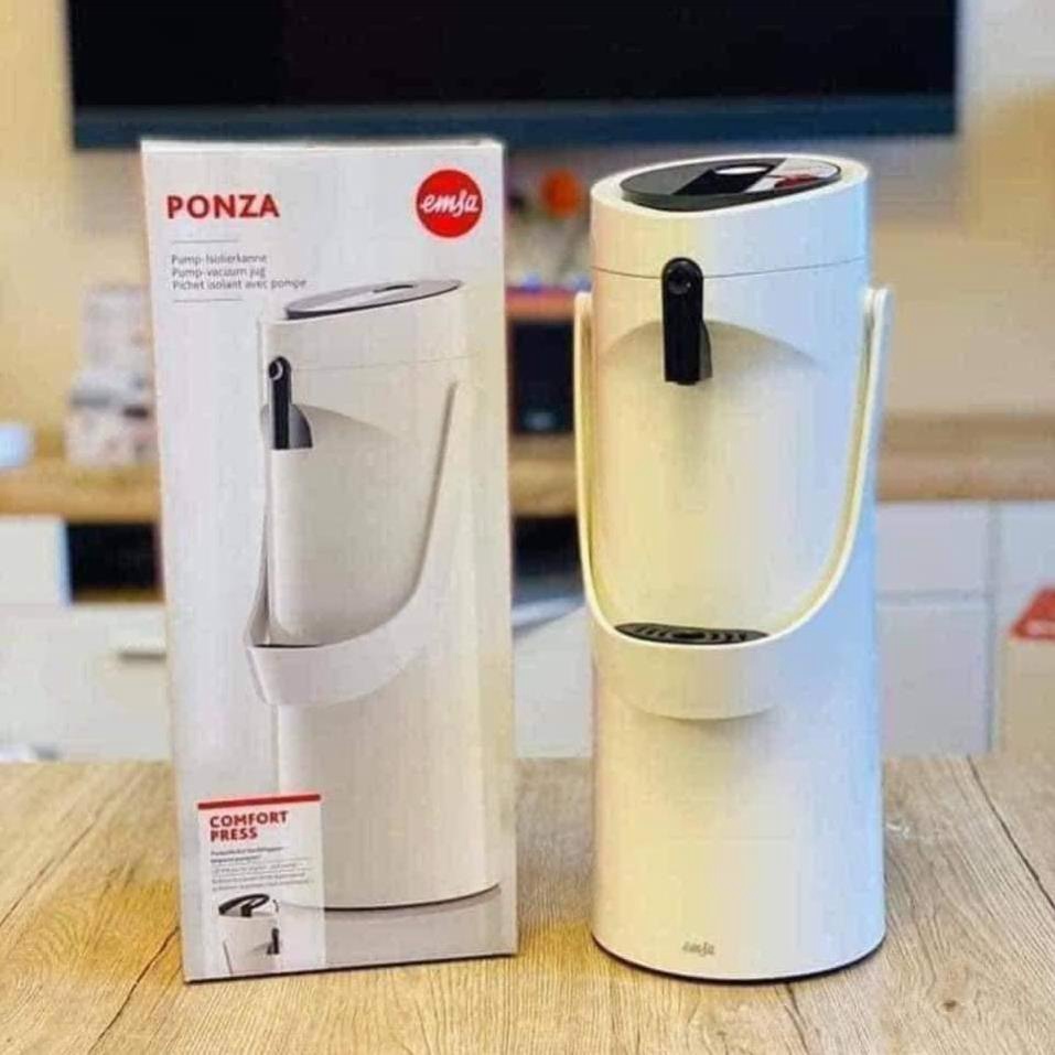 🇩🇪 Phích giữ nhiệt Emsa Ponza 1.9L có vòi lấy nước giữ nhiệt đồ uống, tiện dụng 🇩🇪