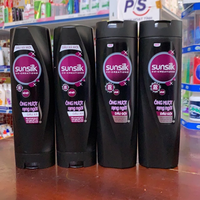 Dầu Gội/Xả Sunsilk Óng Mượt Rạng Ngời 320g