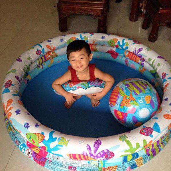 [ HÀNG HOT MÙA HÈ NÀY ] Bể bơi phao cho bé linh động - Bao gồm 3 chi tiết tha hồ vui chơi