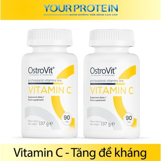 Viên Bổ Sung Vitamin C Tăng Sức Đề Kháng Ostrovit Vitamin C 1000mg 90 Viên
