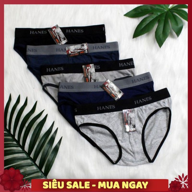 Quần lót nam, quần sịp nam cotton - 1 loại lưng H.A.N.E.S ảnh thật SIÊU SALE . FREE SHIP