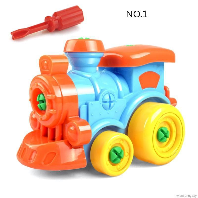 Bộ đồ chơi lắp ráp tàu lửa / xe lửa / máy bay cho bé