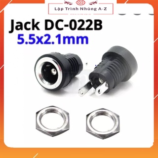 [Lập Trình Nhúng A-Z][144] Combo 5 Chiếc Jack Nguồn DC-022B 5.5*2.1mm ( Có Cao Su Chống Nước)