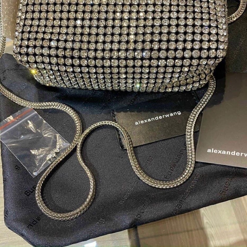 Túi đính đá kẹp nách size 19 fullbox