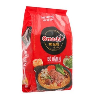 Mì omachi bò hầm nấu 4 phút 1kg