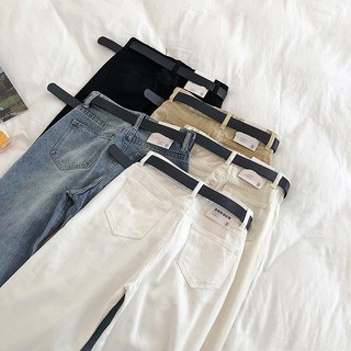 Quần bò ulzzang - quần boyfriend jeans nữ (nhiều màu)