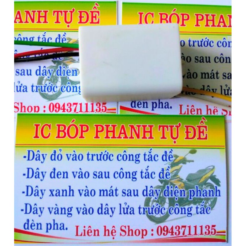 IC BÓP PHANH XE TỰ ĐỘNG ĐỀ MÁY NỔ XE MÁY XE SỐ XE TAY GA XE CÔN TAY