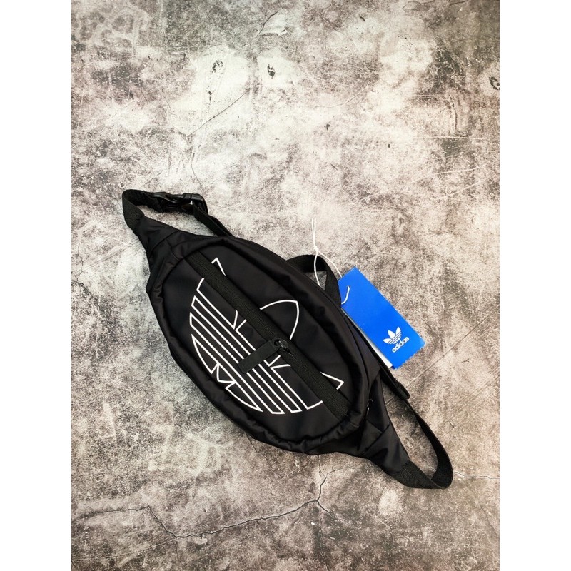 ❌Xuất Dư ❌ túi bao tử/đeo chéo  ORIGINALS WAISTBAG NYLON BLACK