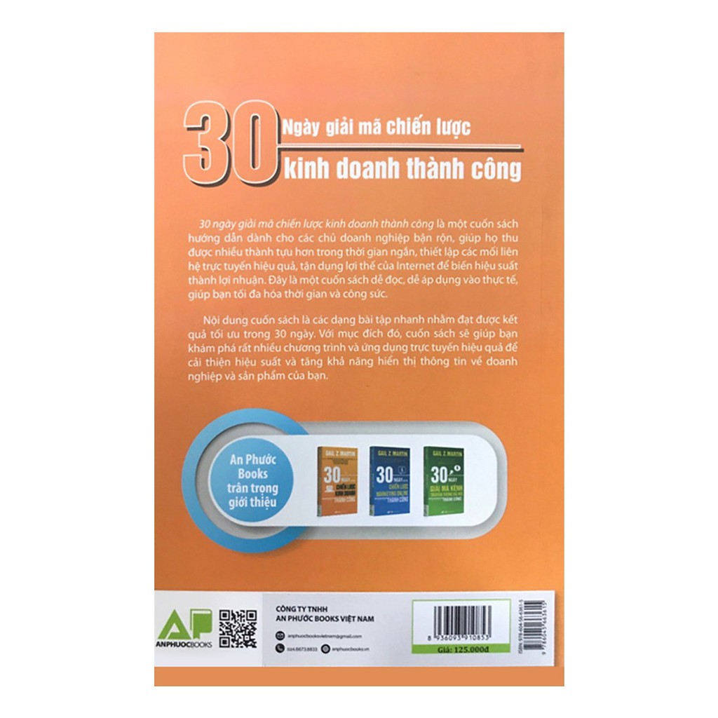 Sách - Bộ 3 cuốn 30 ngày giải mã chiến lược kinh doanh thành công+ maketing online thành công + kênh truyền thông