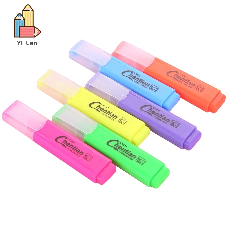 Bút dạ quang 6 màu tự chọn