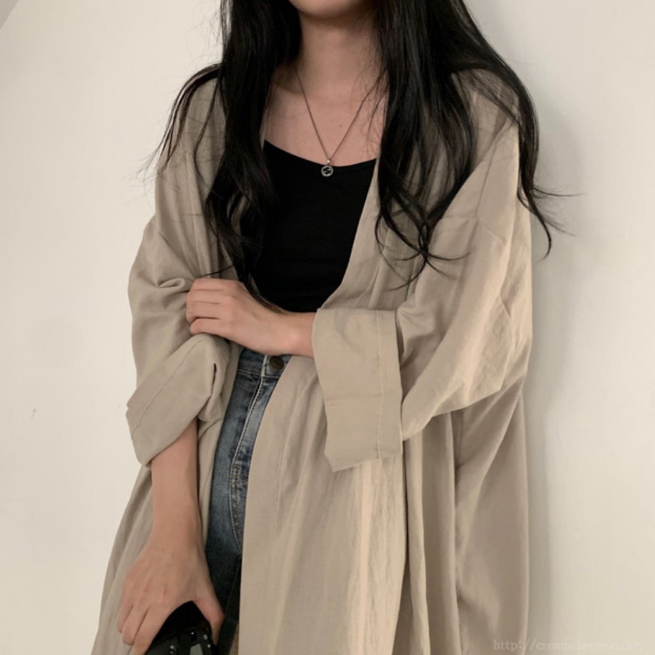 Áo khoác xô Hàn Quốc dáng dài (Caamhouse) | Ảnh thật ở cuối | BigBuy360 - bigbuy360.vn