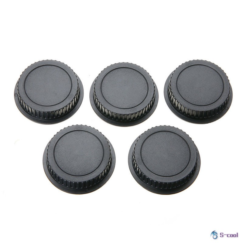 Set 5 nắp tròn cho ống kính sau camera Canon EF ES-S EOS | BigBuy360 - bigbuy360.vn