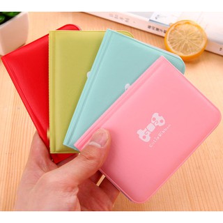 Bìa nhựa PVC nhiều ngăn đựng thẻ tiện lợi