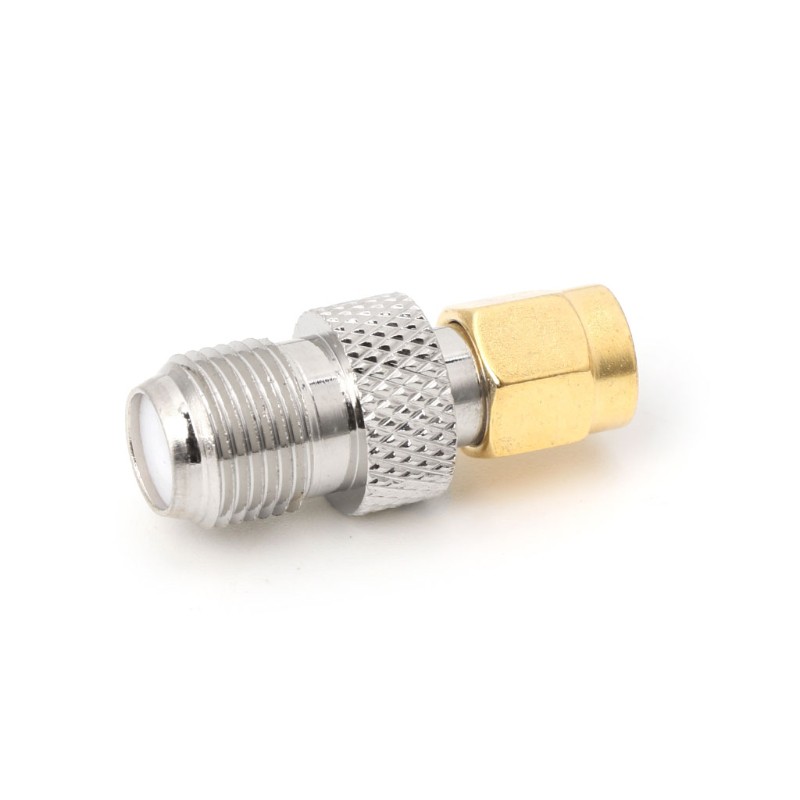 WER F Type Female Jack to SMA Female Socket Straight RF Coax Adapter F to SMA Plug