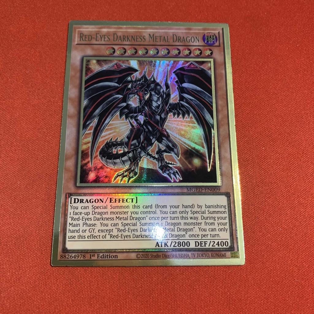 [EN-JP][Thẻ Bài Yugioh Chính Hãng] Red-Eyes Darkness Metal Dragon