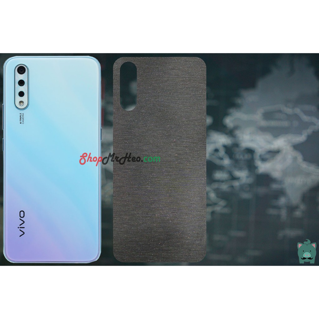 Skin Dán Mặt Sau Lưng Vân Nhôm Vivo S1 - Nhiều màu