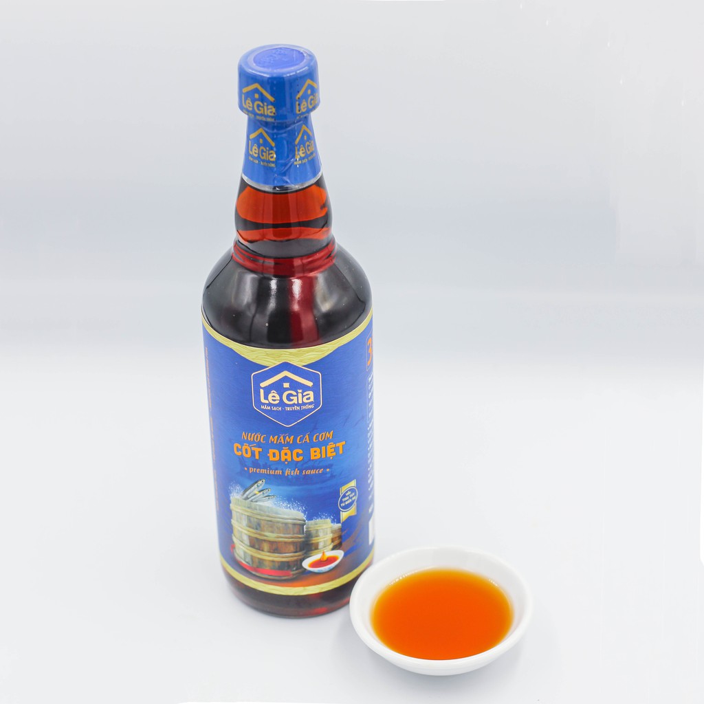 [Mã SKAMLTS7 giảm 10% đơn 150K] Nước mắm truyền thống Lê Gia- Cốt đặc biệt 525 ml | BigBuy360 - bigbuy360.vn
