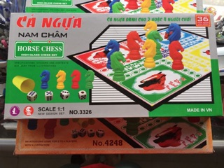 BỘ BÀN CỜ CÁ NGỰA NAM CHÂM ĐẠI