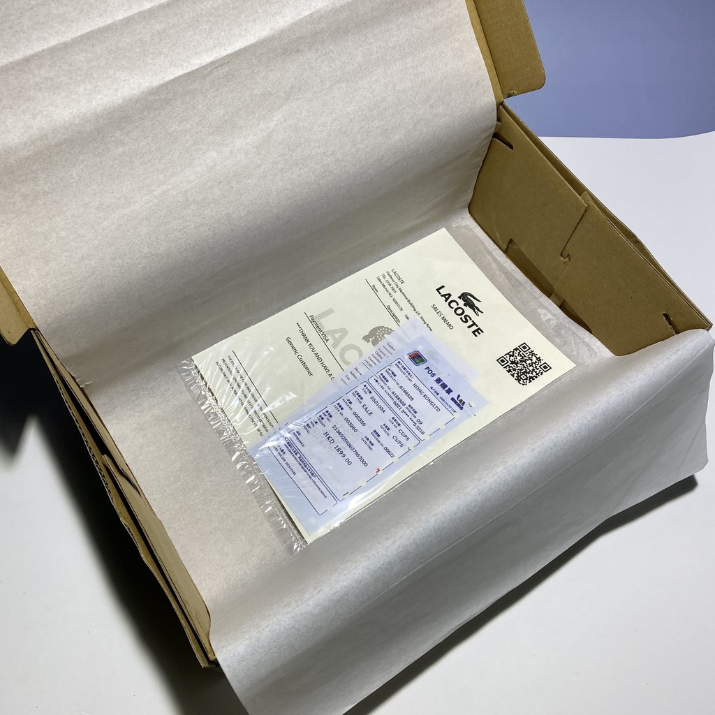 Bộ set Bill Thẻ ⚡ CHUẨN AUTH CHECK CODE ⚡ Hóa Đơn Lacoste cá sấu + đủ loại thương hiệu | Thế Giới Skin Care