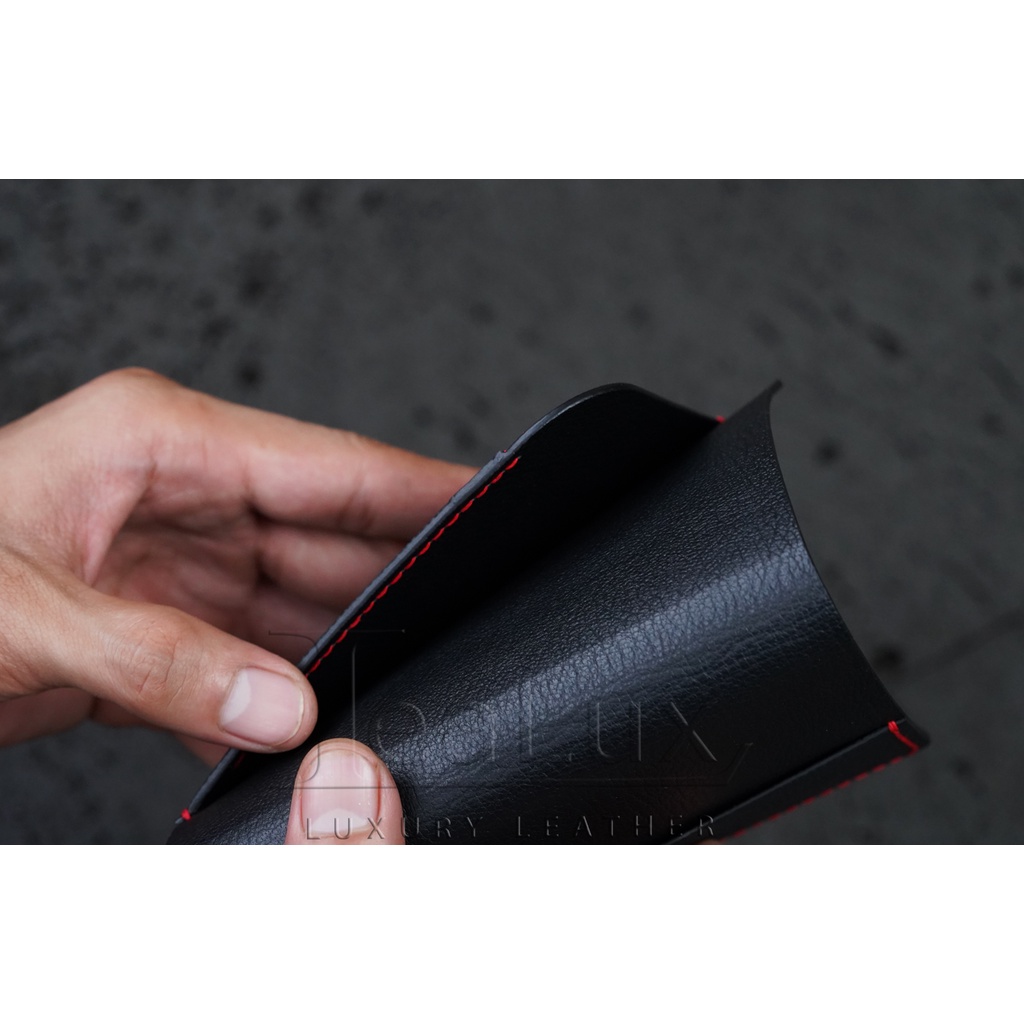 Ví DA Đựng Hộ Chiếu Da Epsom Handmade LEALUX Passport Wallet