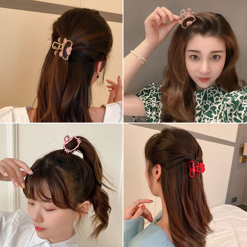 Kẹp Tóc Hình Gấu Dễ Thương Phong Cách Hàn Quốc