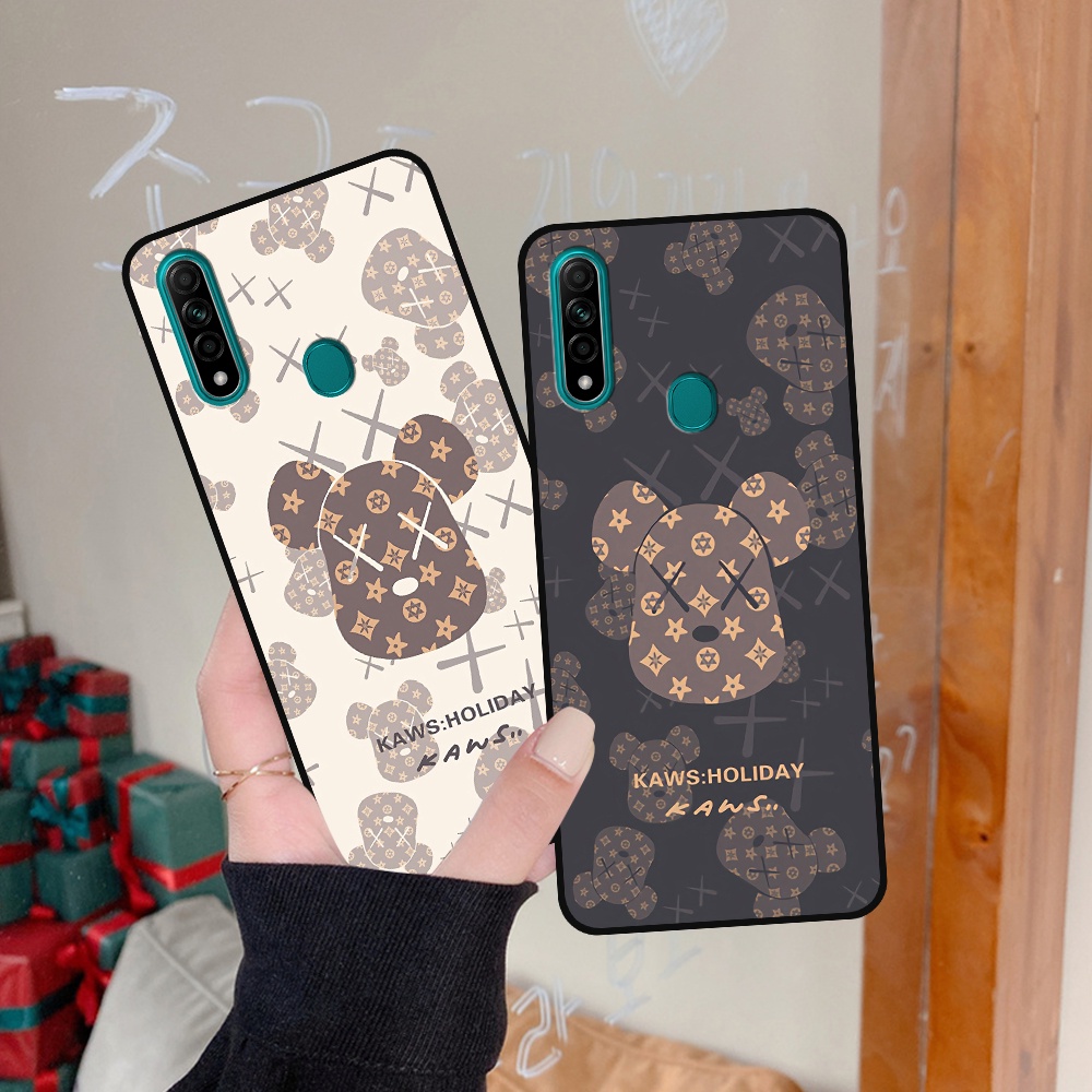 Ốp Oppo A31 in hình họa tiết Mountain, Be@rbrick dễ thương (T13 - T18)