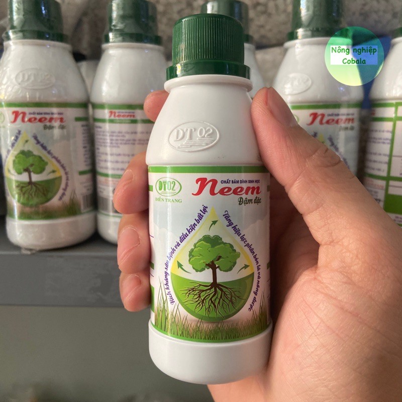 Chất Bám Dính Sinh Học Neem Bảo Vệ Cây Trồng 100ml