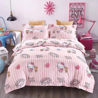 Bộ chăn ga gối poly cotton nhập