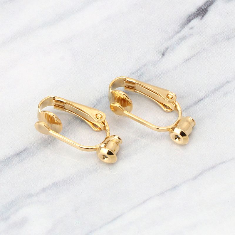 San * Set 2 Khuyên Tai Dạng Kẹp Chuyển Đổi Vòng Mở Lớn Không Cần Khoan Lỗ Thoải Mái Da Không Để Lại Dấu Vết Mạ Bạc