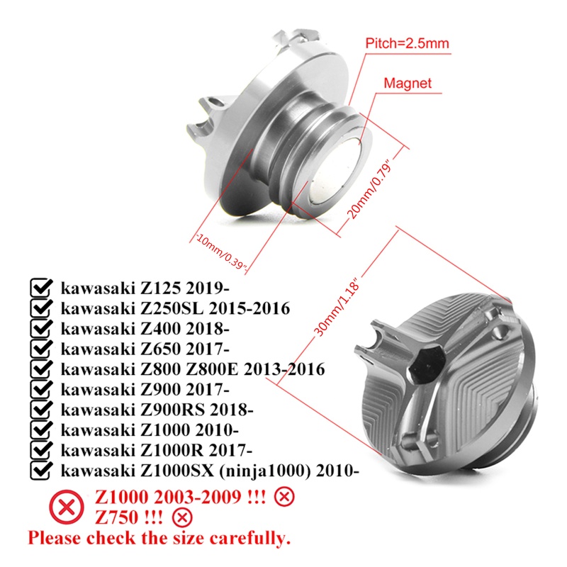 Nắp Đậy Động Cơ CNC Cho Xe Mô Tô Z1000SX Z900RS Z800 Z650 Z900 Z400 Z1000 Z1000R