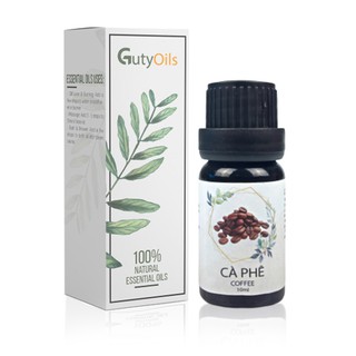 Tinh dầu cafe nguyên chất Guty Oils giúp khử mùi, hút ẩm - Tinh dầu cà phê Guty Oils giúp chống say xe hiệu quả Lọ 10ml