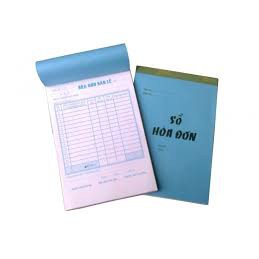 Hóa đơn bán lẻ 1 liên, 18.4*12.8cm, (80 tờ)