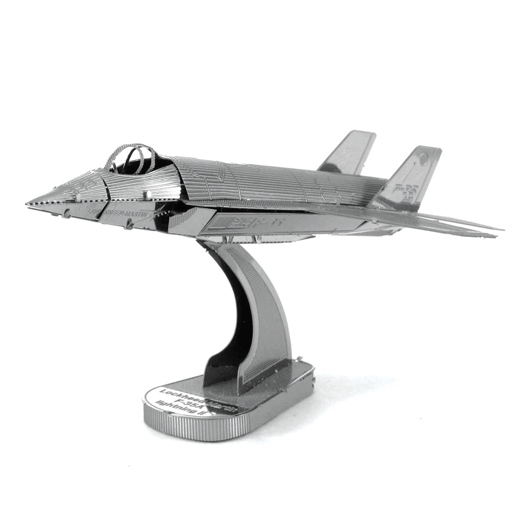 Đồ Chơi Mô Hình Kim Loại 3D Tự Lắp: Máy Bay F-35 Lightning II - EDC STUFF shop