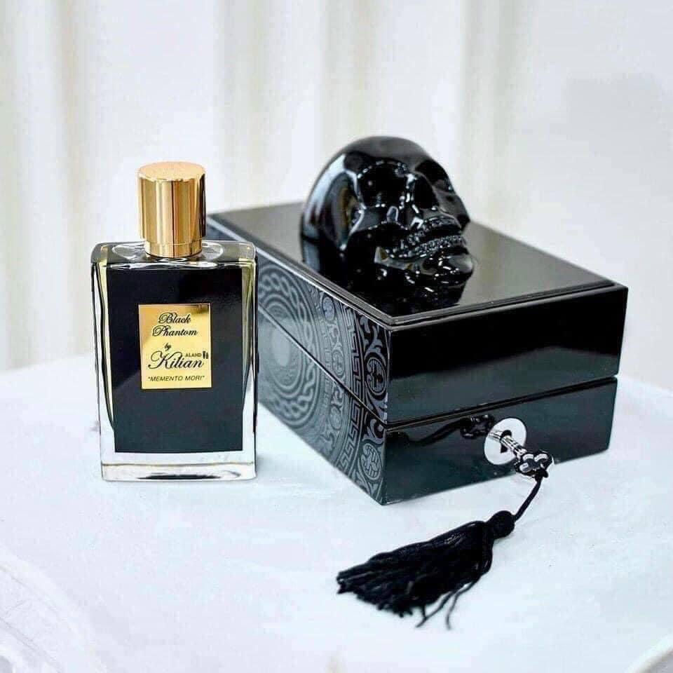 Nước Hoa Unisex K.L Black Phantom Memento Mori phiên bản hộp đầu lâu EDP 50ml