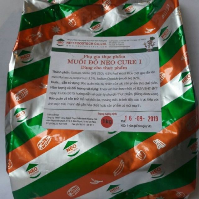 MUỐI ĐỎ NEO - GÓI 1KG