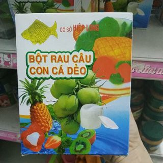 Thạch rau câu con cá dẻo gói 10 gam