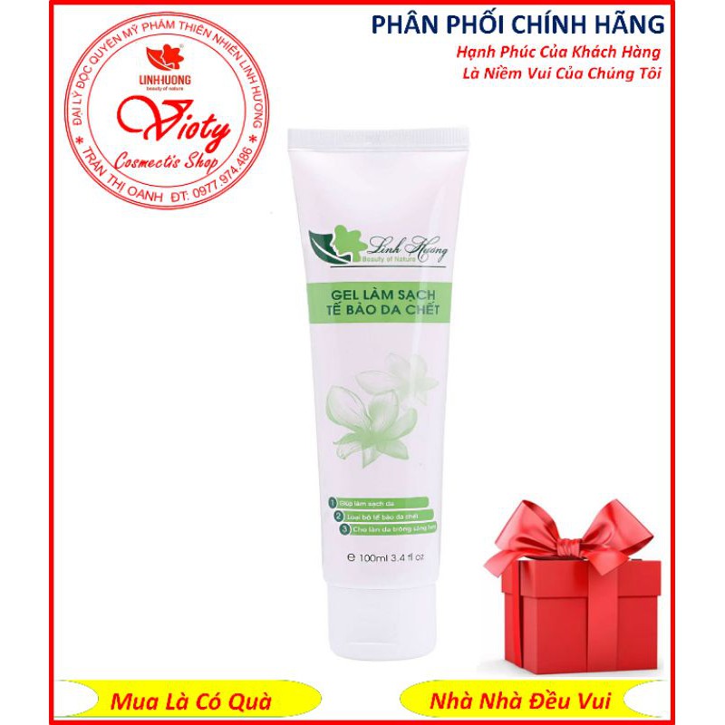 GEL LÀM SẠCH TẾ BÀO CHẾT LINH HƯƠNG