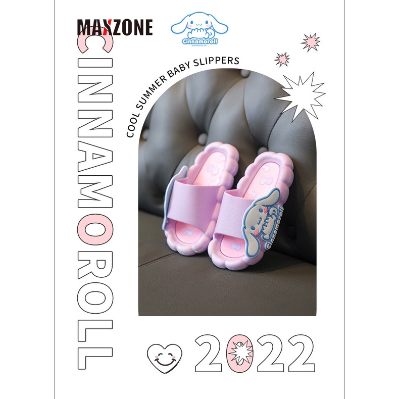 Dép Đi Trong Nhà Chống Trượt Họa Tiết Hello Kitty Sanrio My Melody Cinnamoroll Dễ Thương Cho Bé