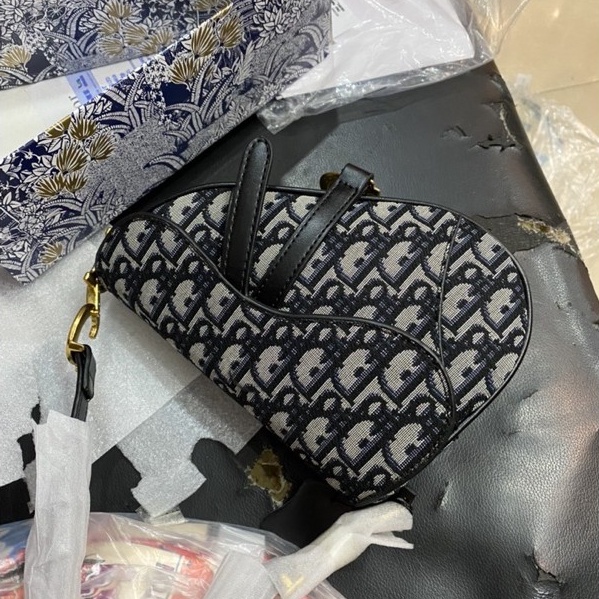 Túi Xách Đeo Chéo Nữ Yên Ngựa Thời Trang Chất Thổ Cẩm Đẹp Fullbox