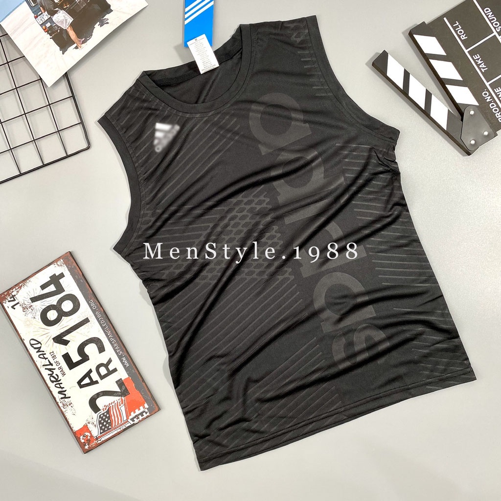 Áo ba lỗ nam thể thao Menstyle 1988 dành cho tập gym co dãn 4 chiều thoáng mát