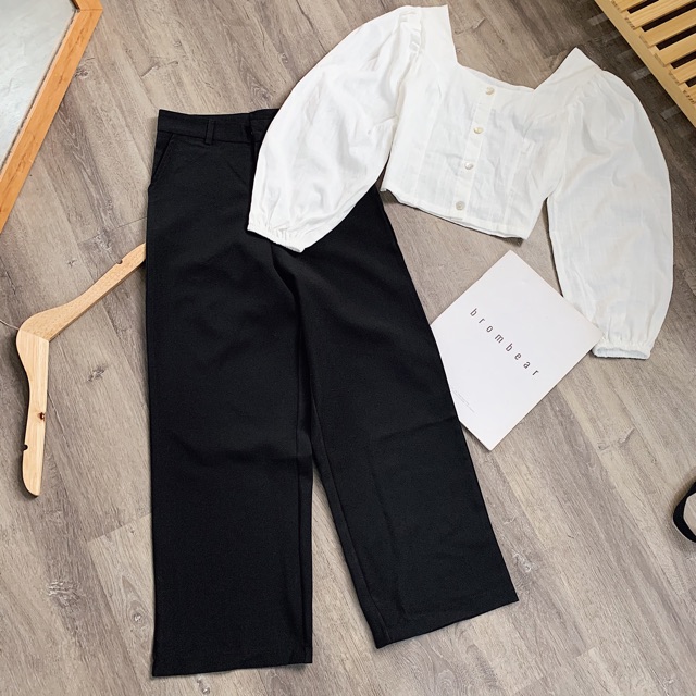 🌈QUẦN SUÔNG ĐEN 9 TẤC🌈kèm hình trải chụp thật | BigBuy360 - bigbuy360.vn