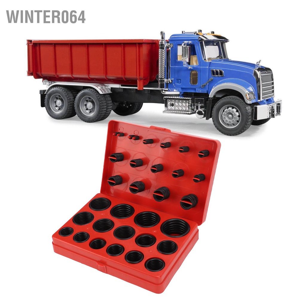 Winter064 347 miếng cao su O Ring Seal Kit Bộ vòng đệm máy giặt đa năng cho đường ống ô tô Máy móc vòi nước