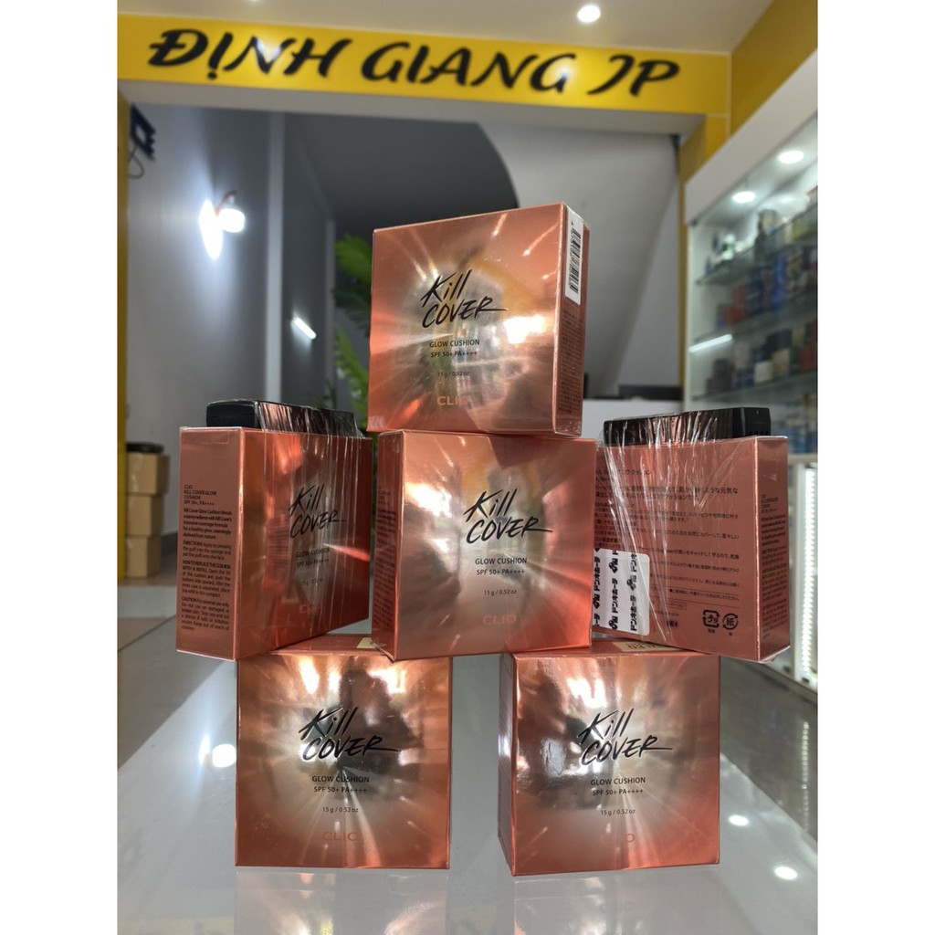Phấn nước Clio Kill Cover Glow CUSHION