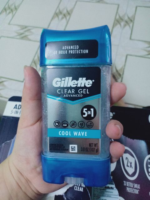 Lăn khử mùi nam Gillette dạng gel Mỹ