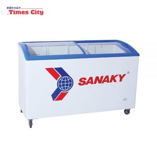 Tủ đông sanaky VH-4899K, 340 lít, 1 ngăn đông, dàn lạnh đồng, nắp kính lùa